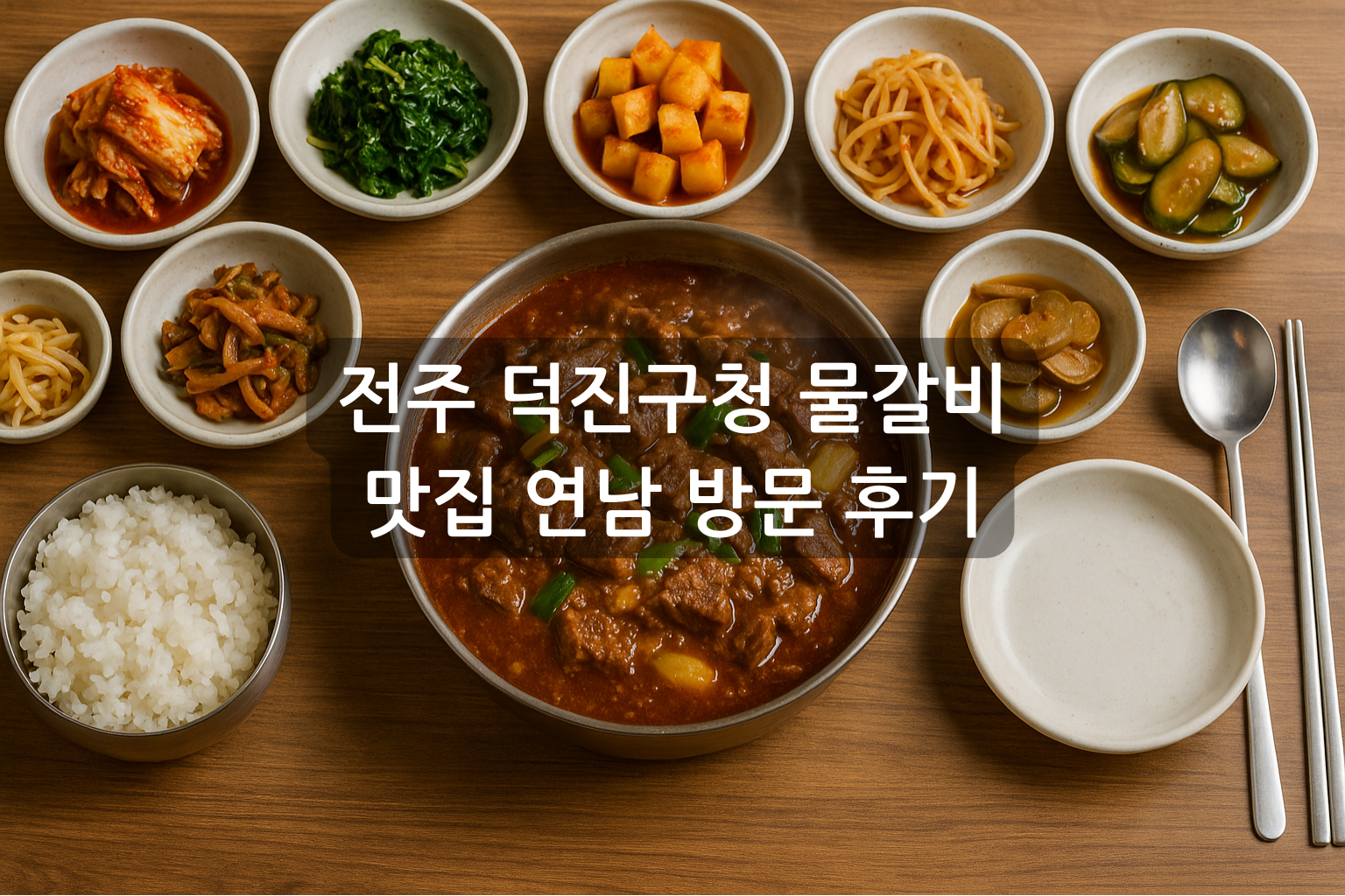 전주 덕진구청 물갈비 맛집 연남 방문 후기