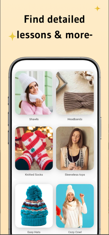 뜨개질 배우기 앱, 뜨개질 영상 보고 배우기