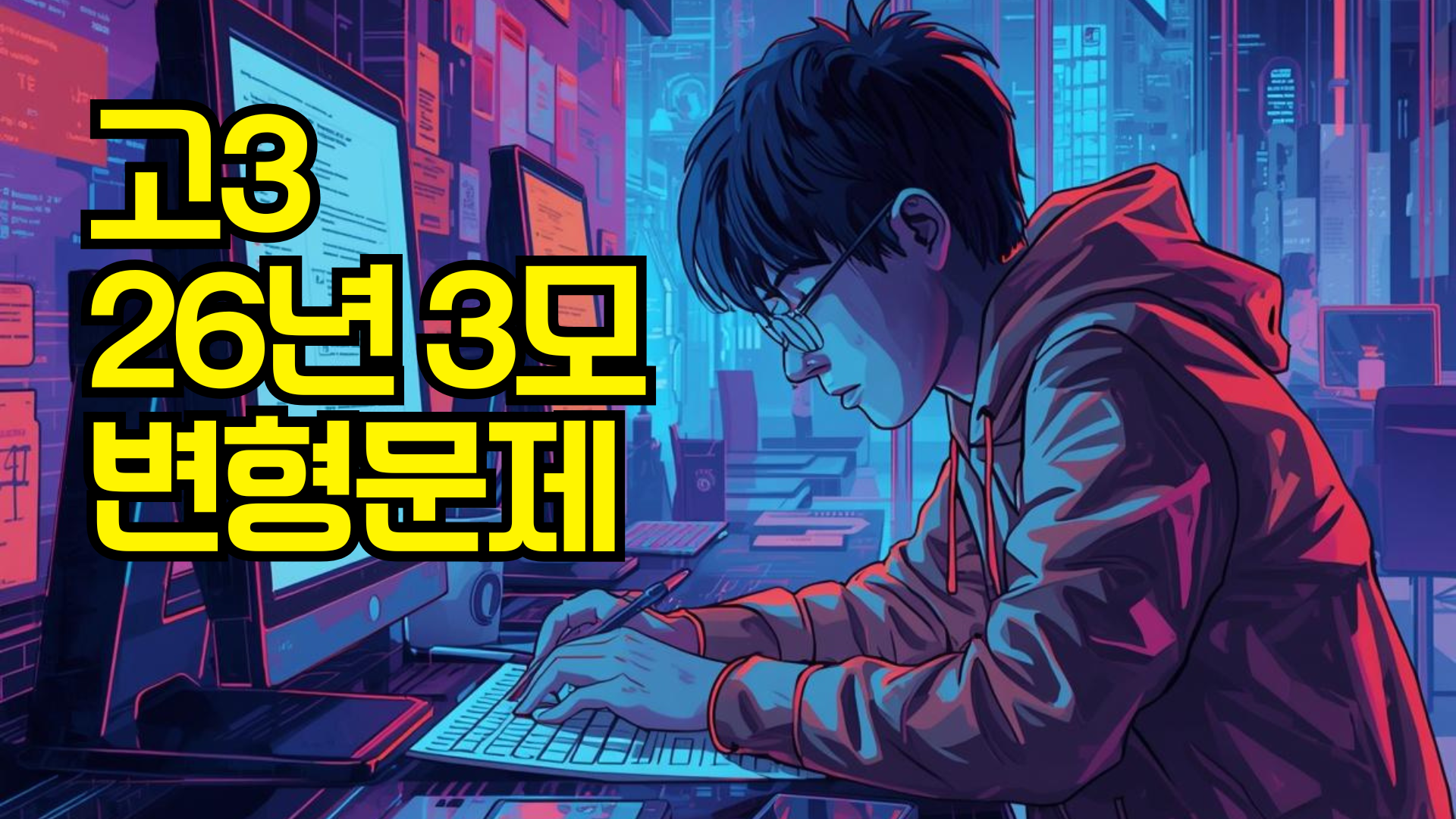 고3 26년 3월 학력평가 변형문제