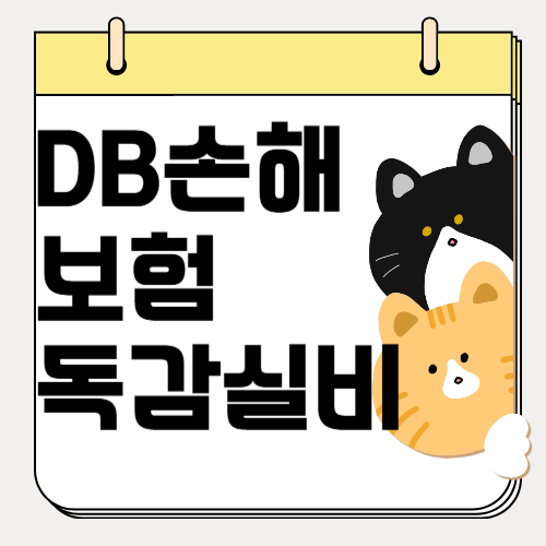 독감 진료비 DB 손해보험 실비 청구 실손의료보험 청구방법