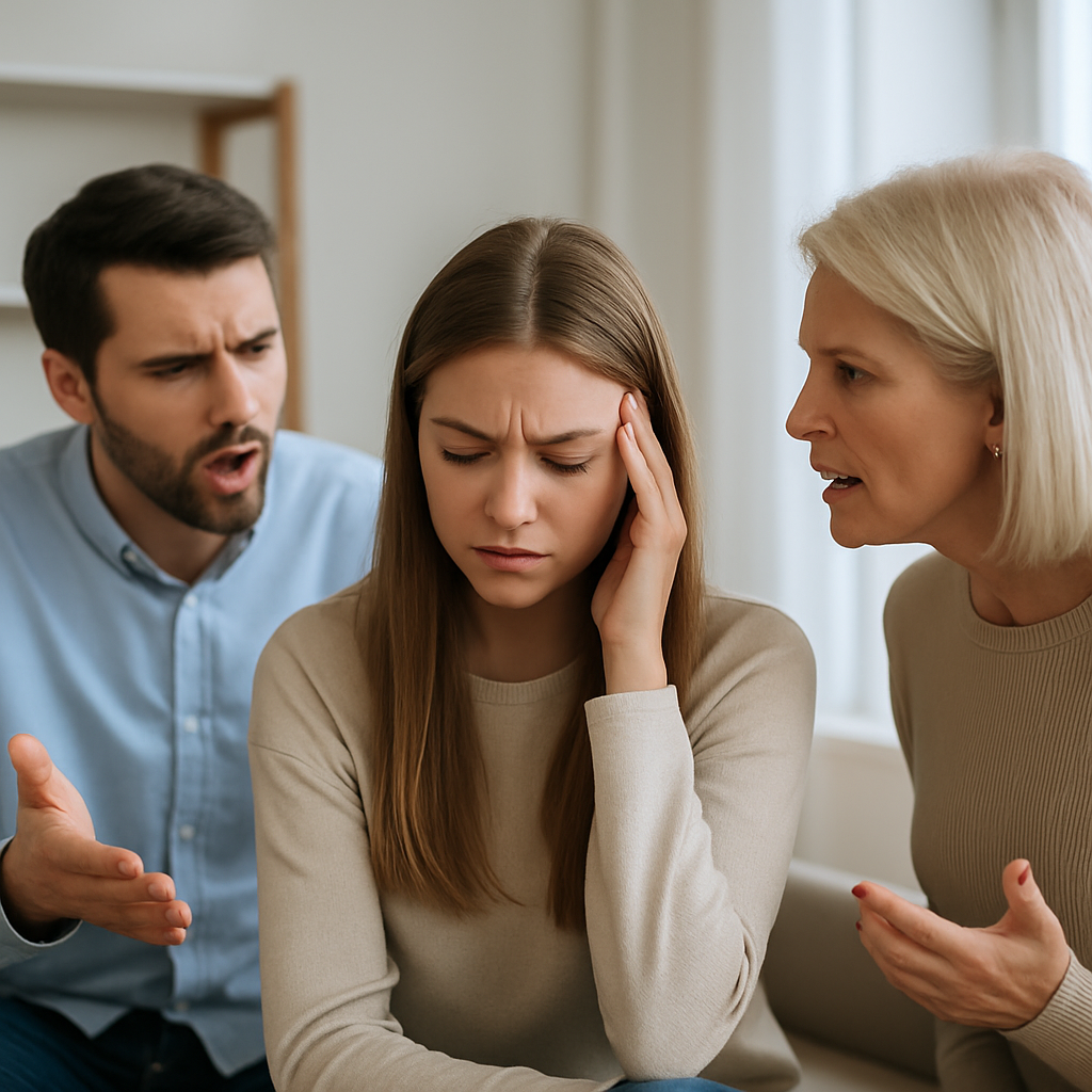 조종 당하는 여자