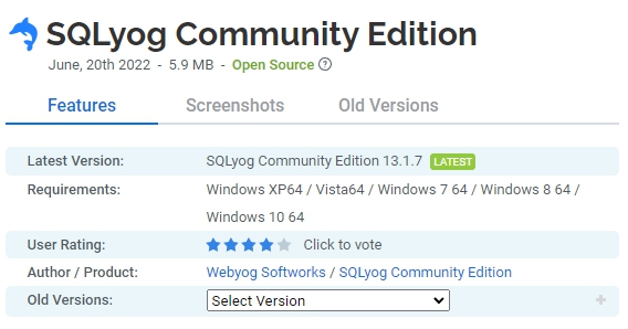 SQLyog-Community-Edition