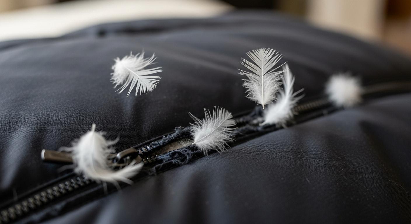 오리털 패딩 털빠짐