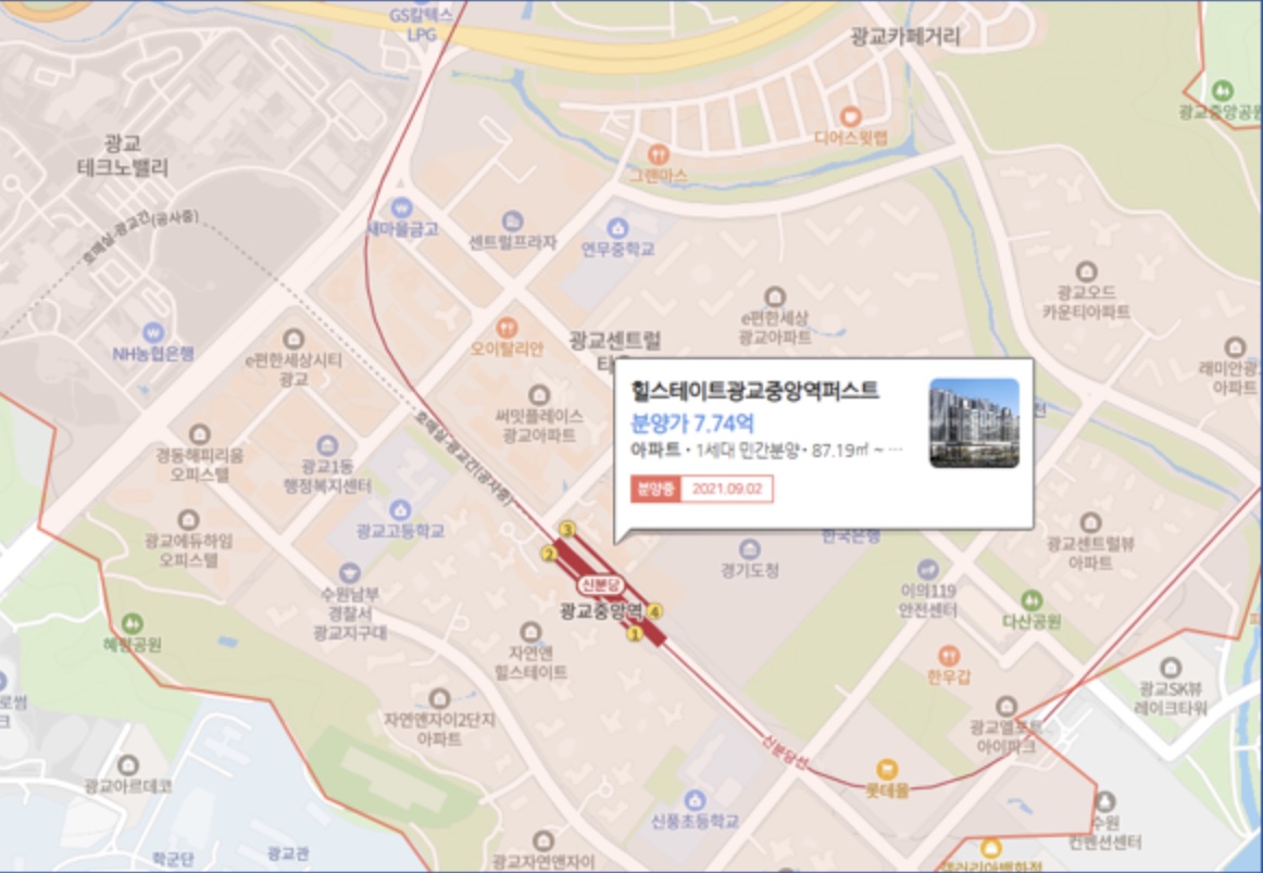 힐스테이트 광교중앙역 관련 사진