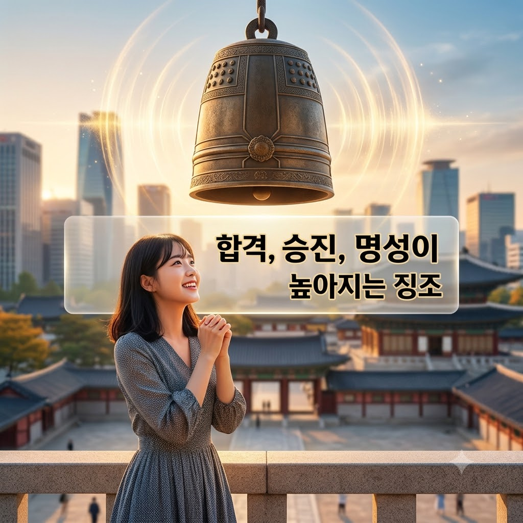 큰 종소리가 울리는 꿈
