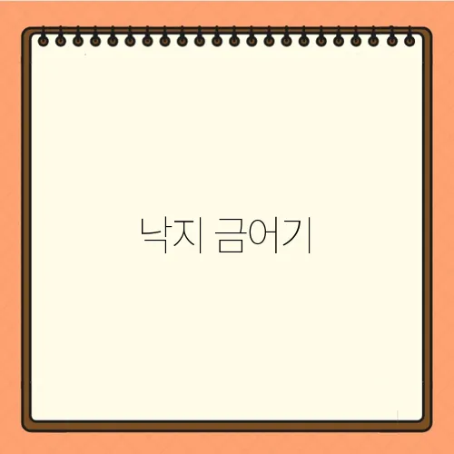낙지 금어기