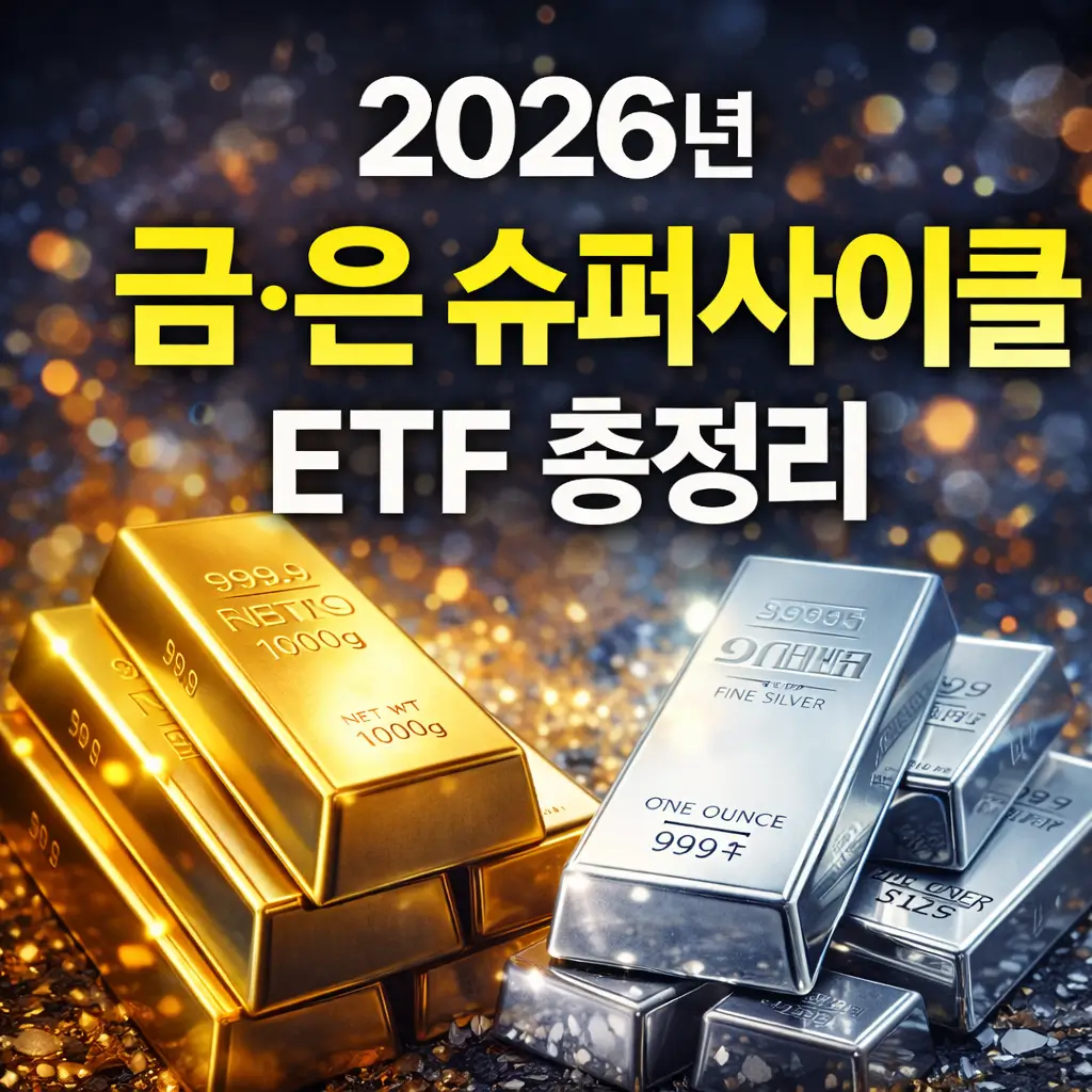 금·은 가격 급등! 지금 투자 가능한 ETF 총정리 썸네일