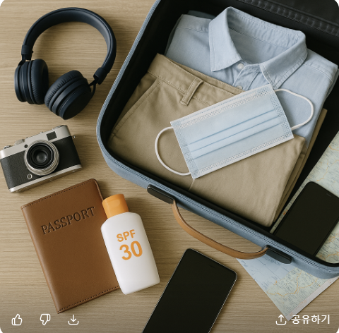 2025년 여름, 해외여행 준비물 체크리스트 완벽 정리 관련 사진
