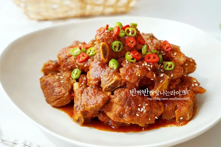 돼지갈비찜 맛있게 만드는 법과 부드럽게 하는 방법_6