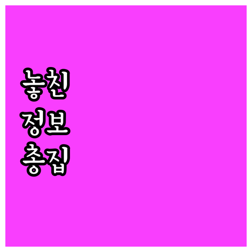 이촌동 주민을 위한 대형폐기물 처리법..