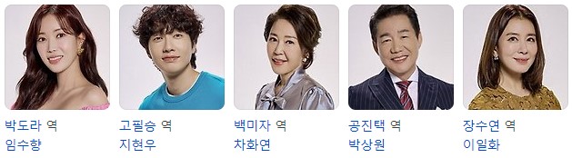 미녀와 순정남 등장인물