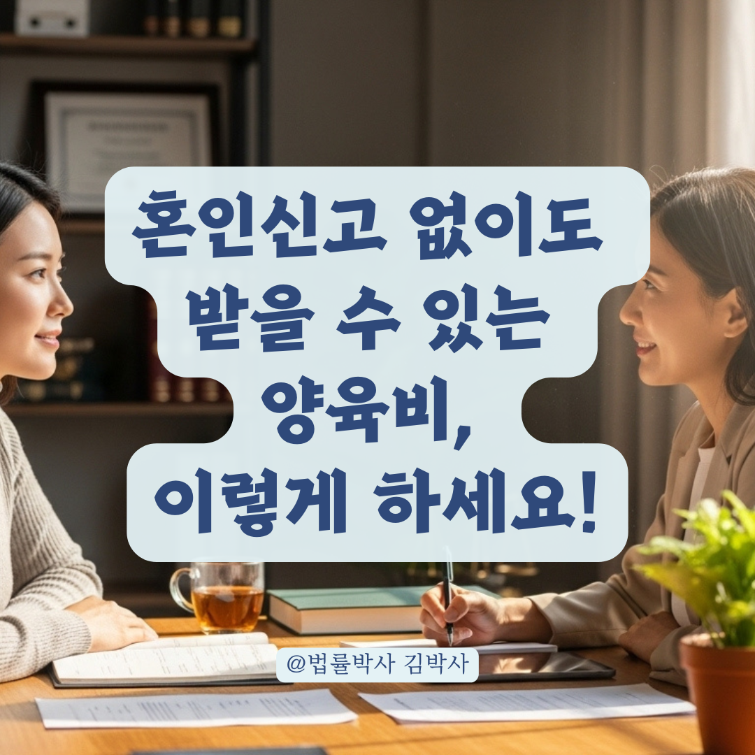 혼인신고 안 해도 양육비 받을 수 있을까? 사실혼과 양육비 관계 총정리.