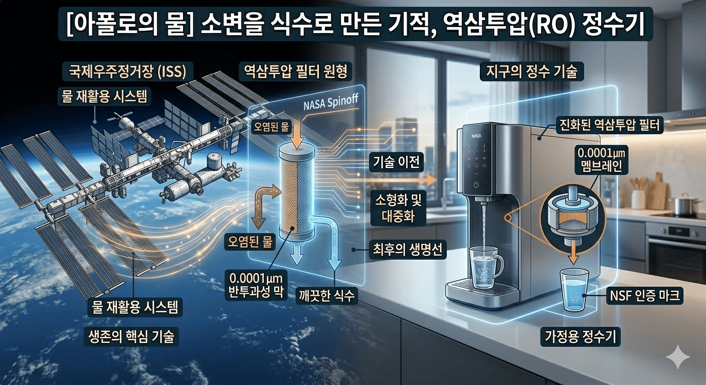 [NASA 스핀오프]역삼투압 정수기