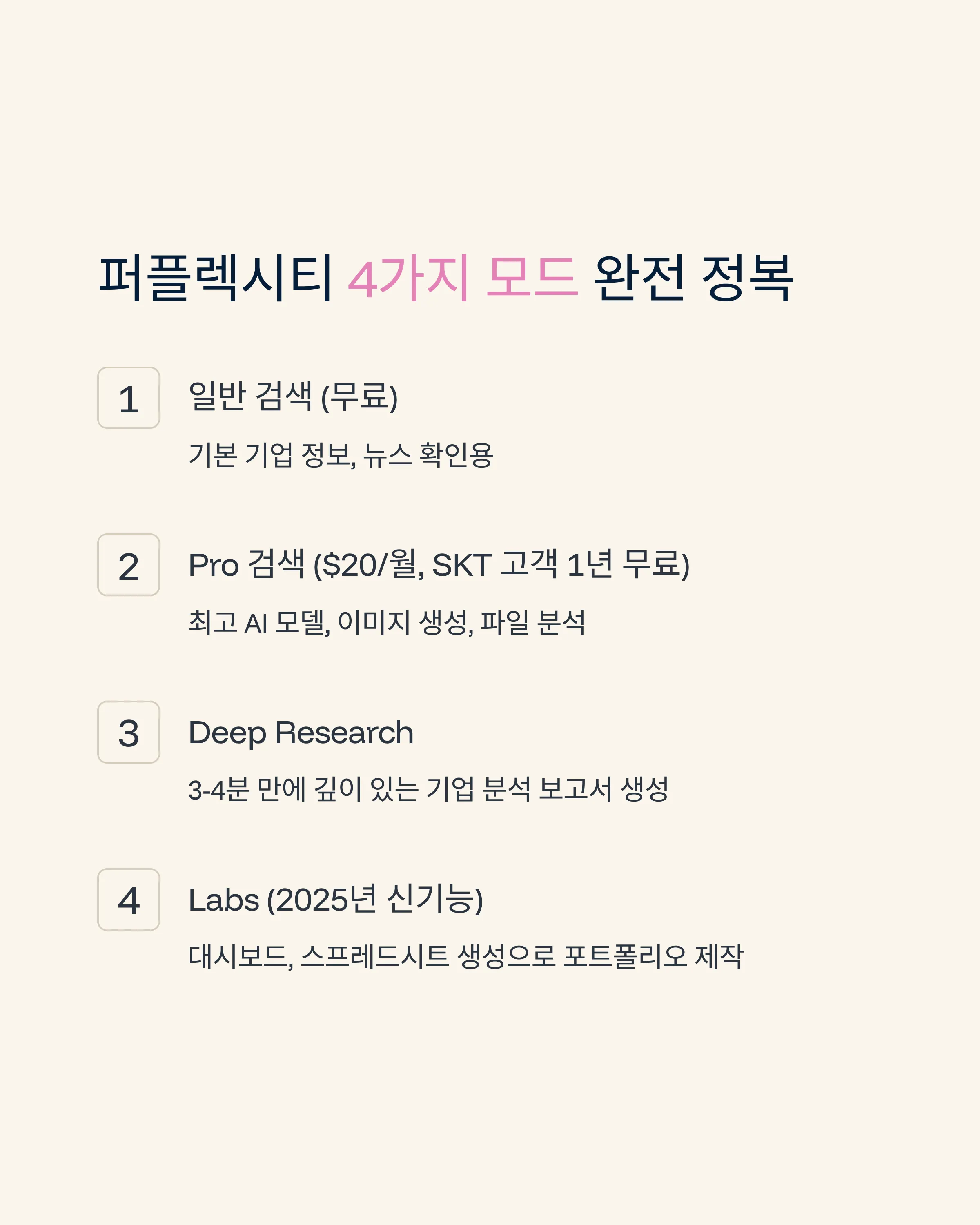 퍼플렉시티로 취업 전략 세우기