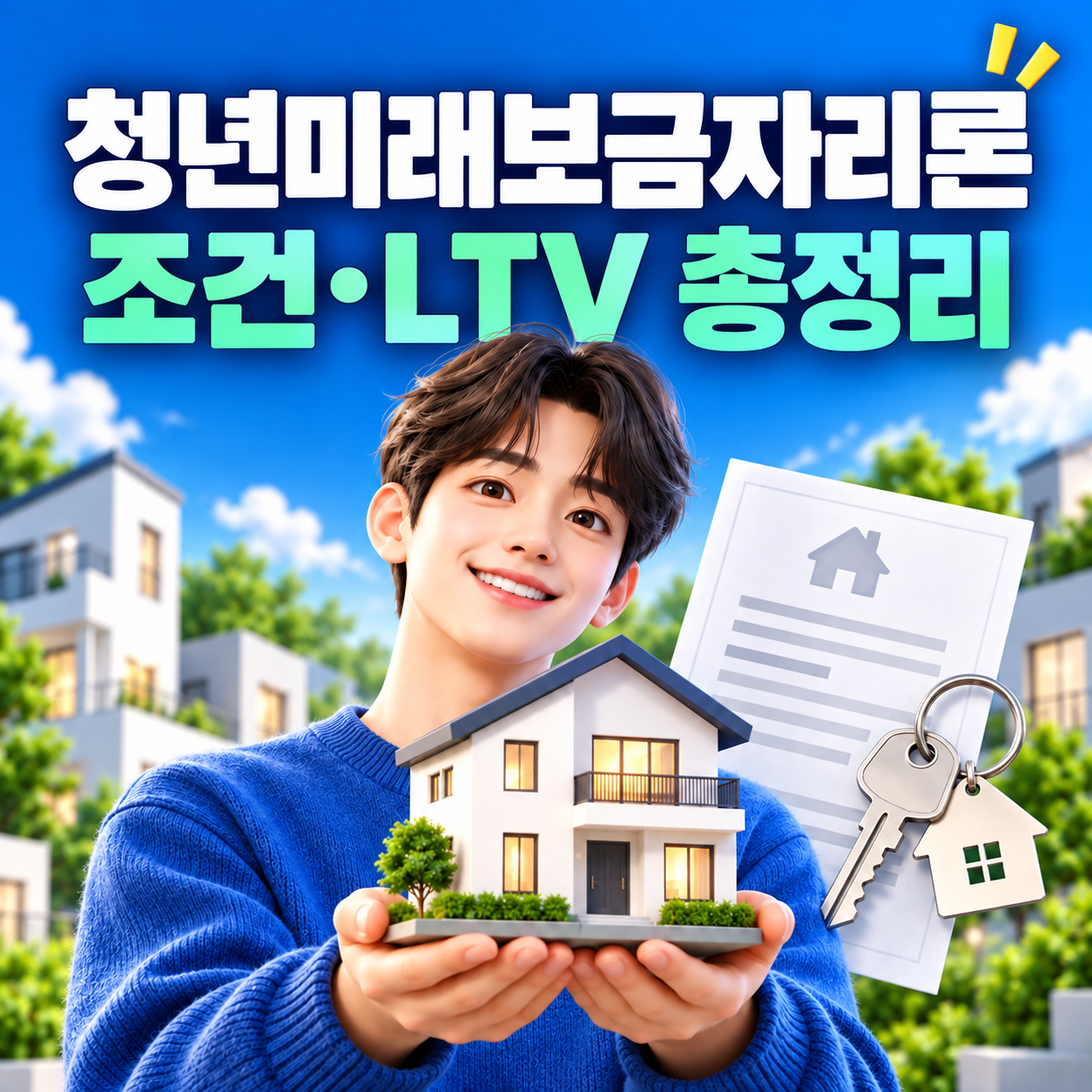 청년미래보금자리론 조건과 LTV 최대 80%