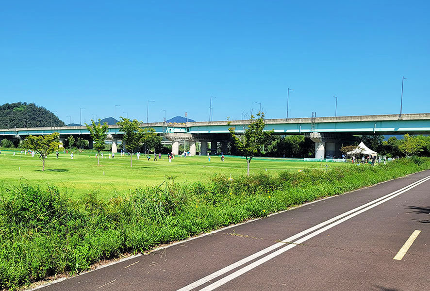 대구광역시 달성군 논공위천파크골프장 소개