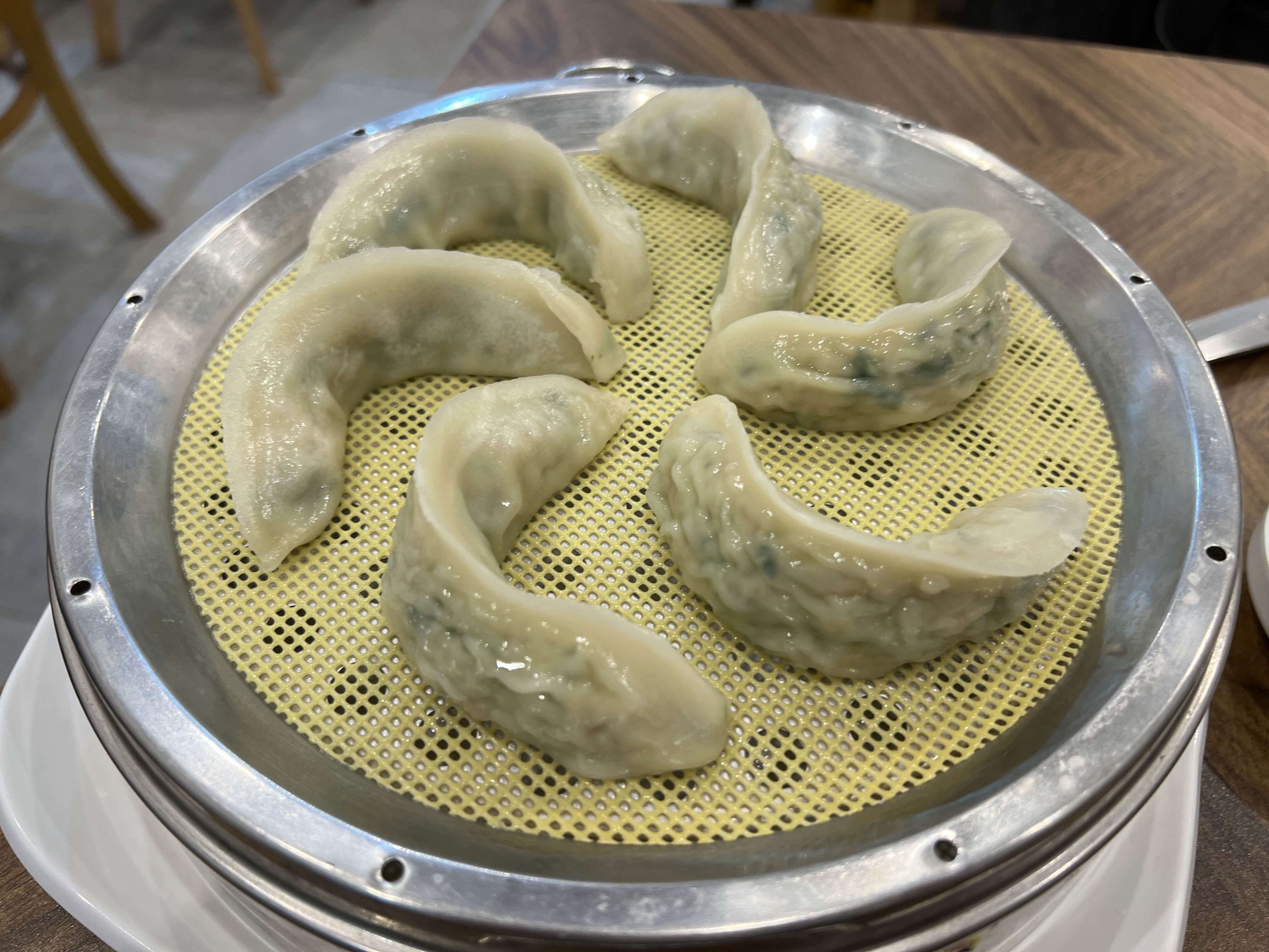 만두만 확대해서 찍은 사진