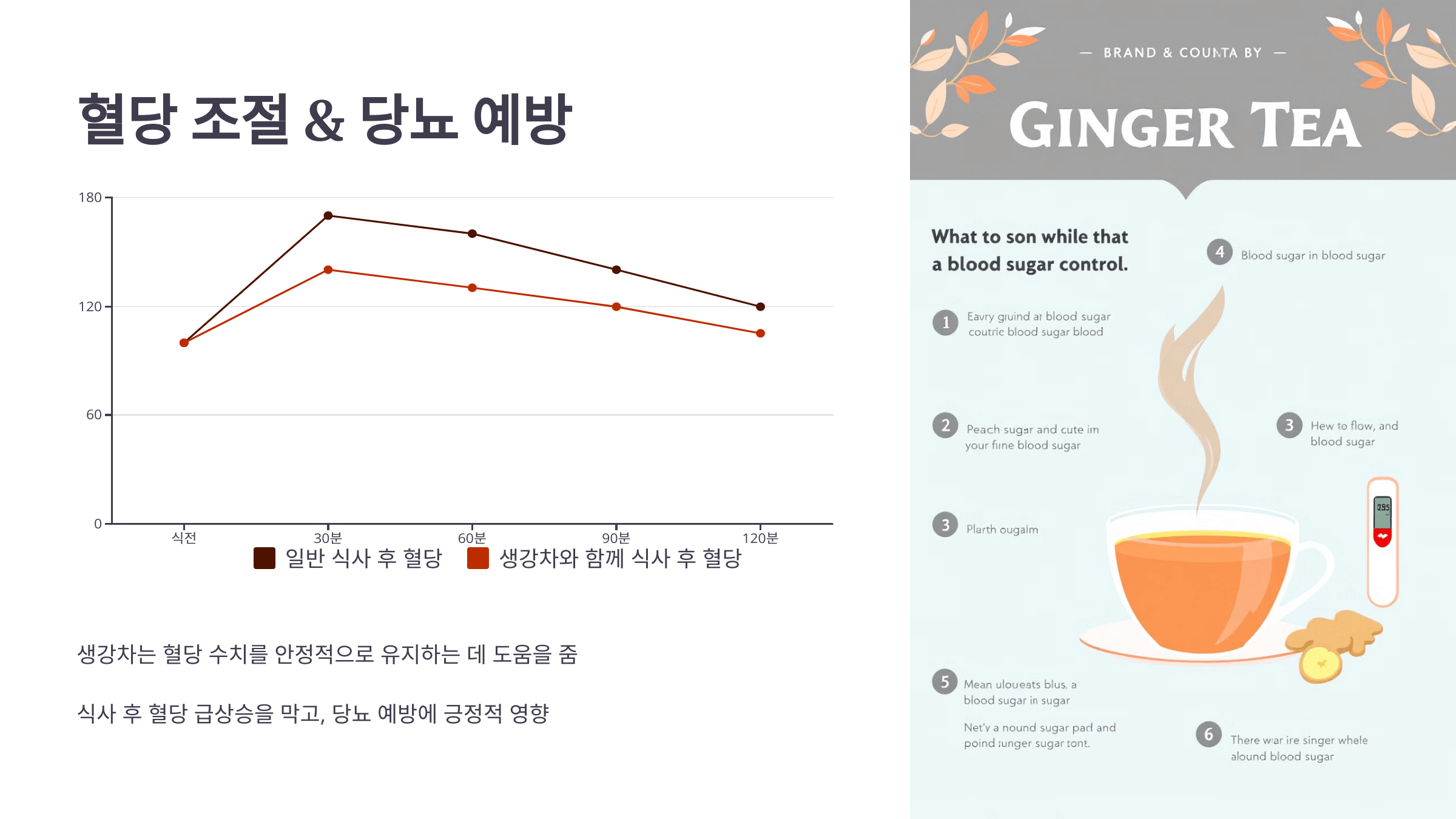 생강차 사진입니다.