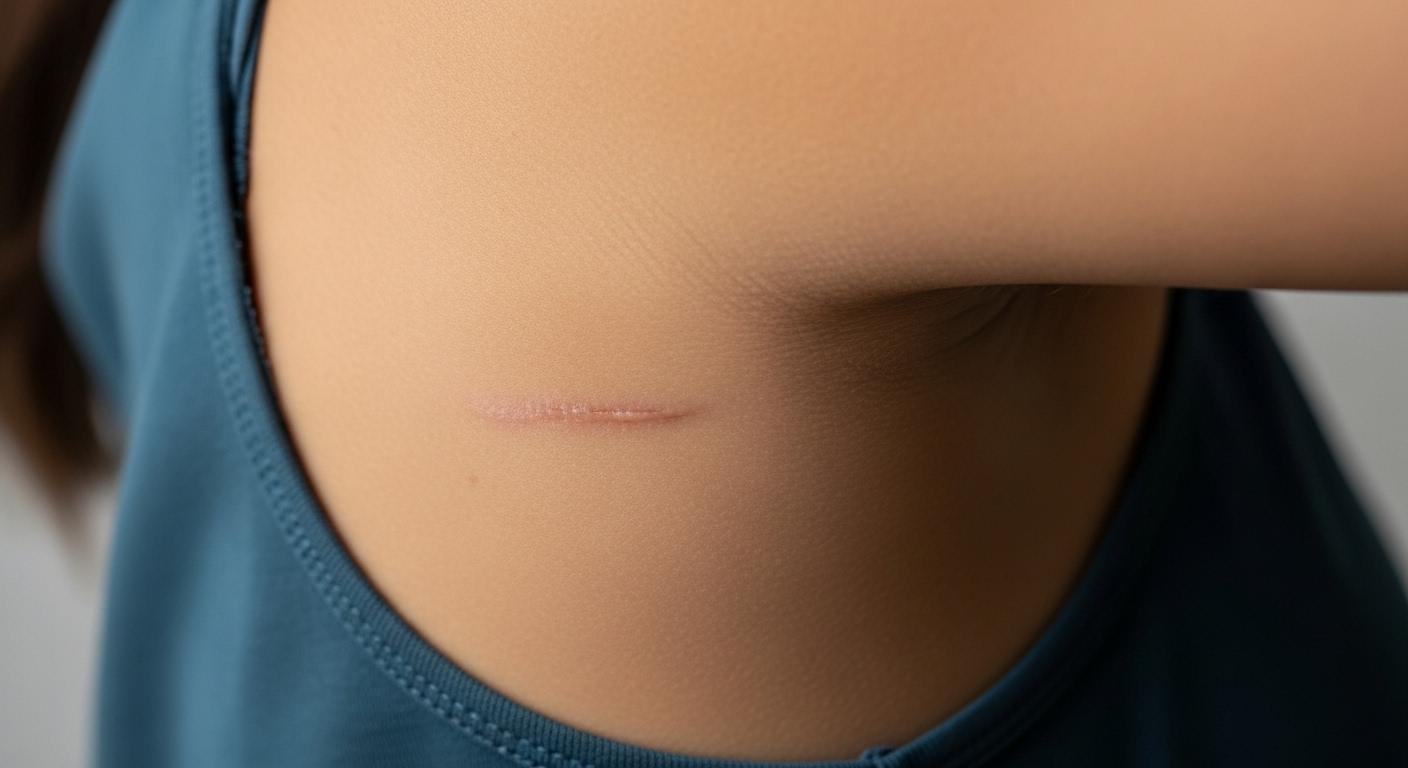 팔뚝살 지방흡입 흉터