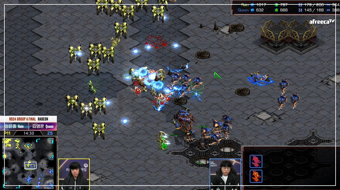 SSL 24강 A조 최종전 공방