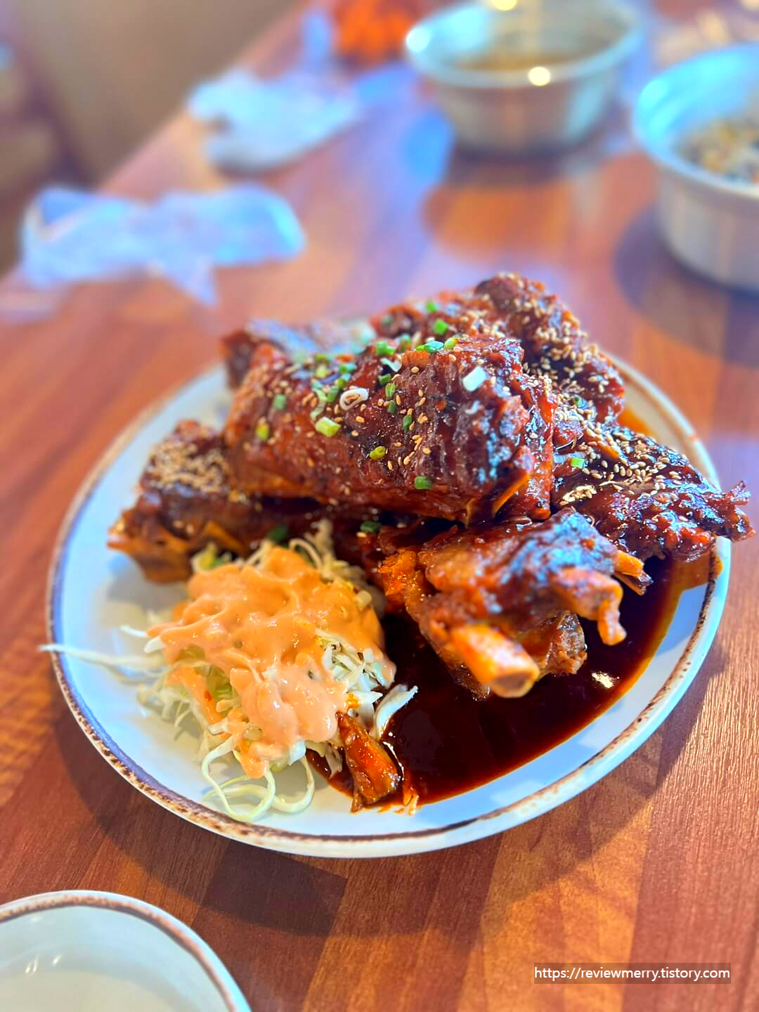 뼈숯불구이사진