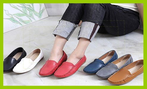 여성 플랫 로퍼