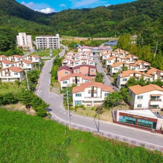 웰파크시티 단지 숙소 단지 전경 모습