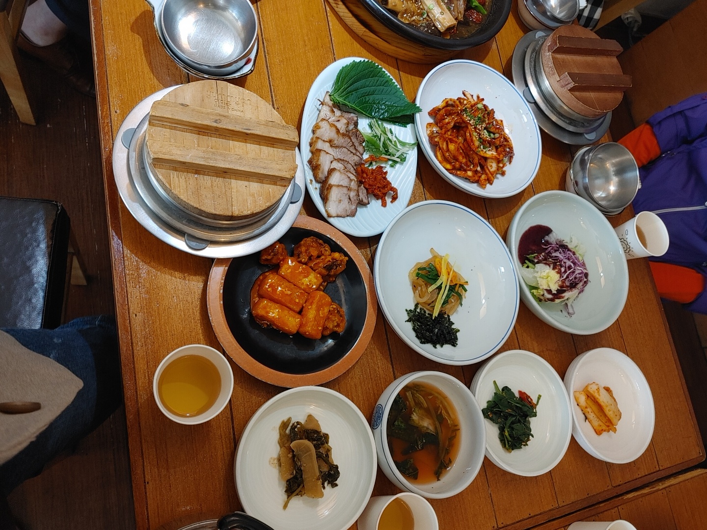 천안 밥집 추천, 밥상 차려주는 집, 밥상 전체 사진