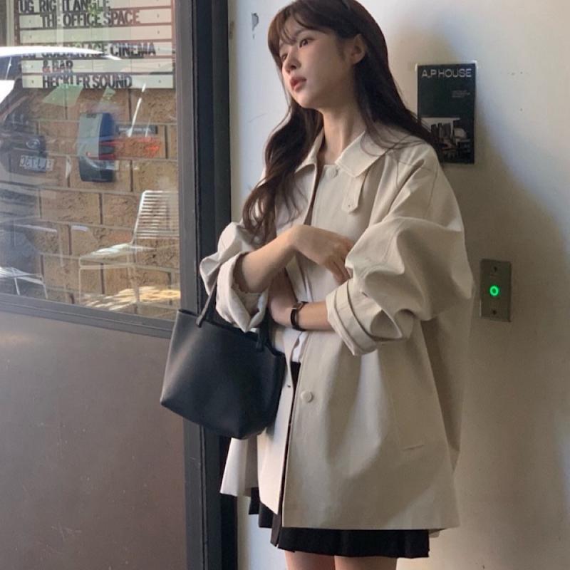 베르가못 하프 트렌치 코트 vergamot (2col) 떠유니