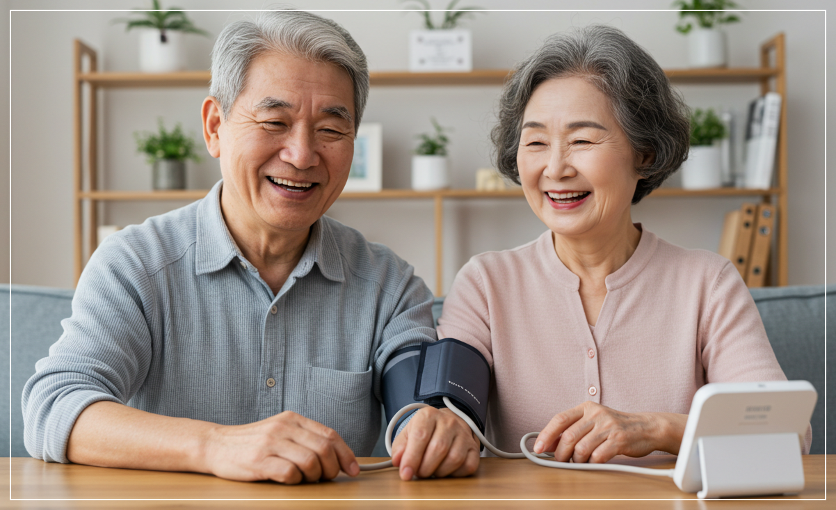 AI 건강 모니터링 기기 &ndash; 집에서 24시간 건강 체크 : 코시팅(KST)