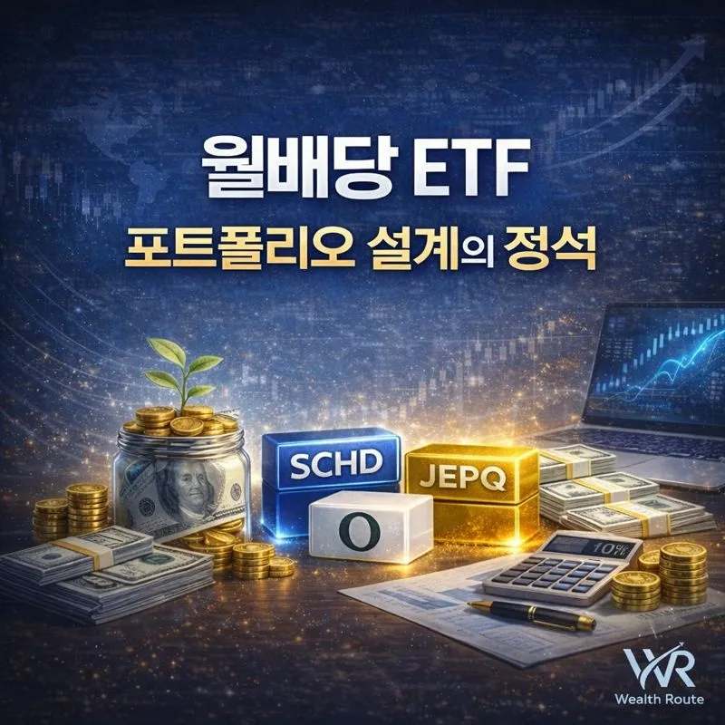 썸네일. 월배당ETF 포트폴리오 설계의 정석