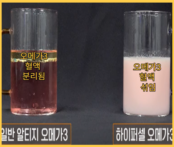 하이퍼셀 오메가3 장점