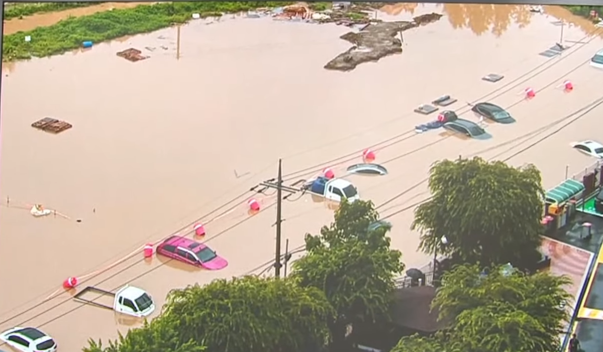 폭우 재난지원금 차량 침수