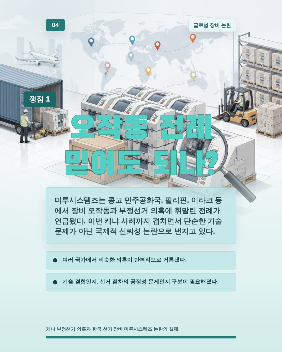 오작동 전례 믿어도 되나?