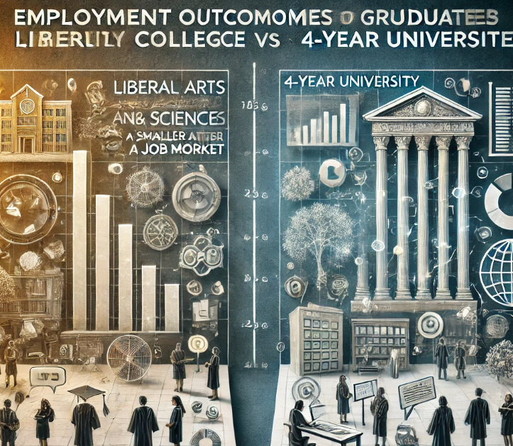 문과와 이과 취업 분석 사진
