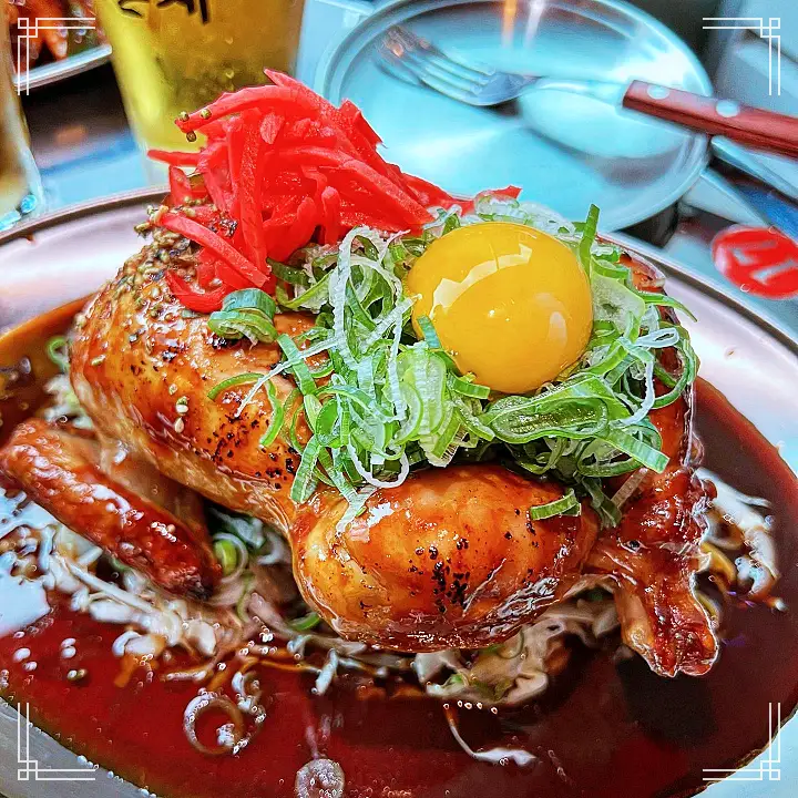 줄서는식당 광진구 군자 전기구이 통닭 맛집 함은정 미국계 치즈케이크 태국계 푸팟퐁커리 한국계 불닭 볶음면 권율 추천 49회 소개