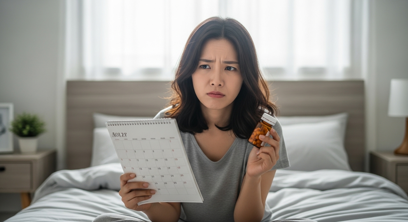 피임약 부작용, 피임 실패, 생리 이상