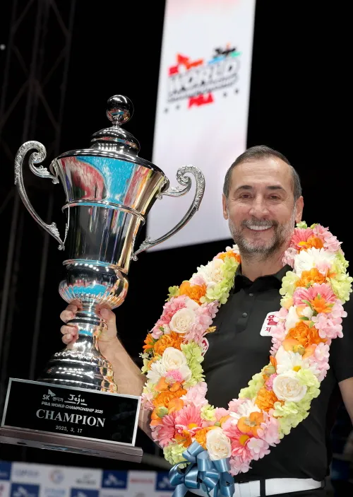 PBA 월드챔피언십 우승자 &amp;#39;나이 60세&amp;#44; 세미 사이그너&amp;#39; [결승 경기 결과 우승 상금 체네트 SK렌터카 제주]