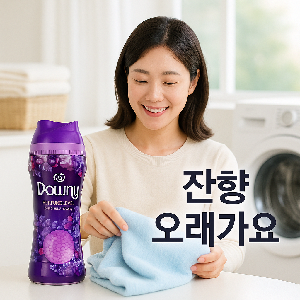 다우니 퍼퓸 쥬얼 자수정 베리 향기부스터 실사용 리뷰