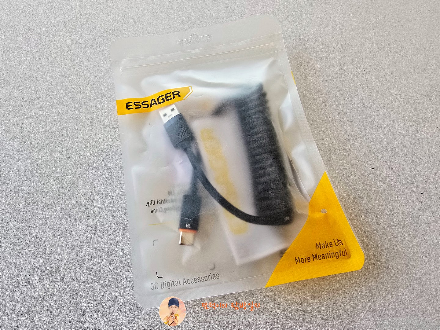 Essager 자동차 스프링 유형 C 케이블 iPhone 16 15 Xiaomi Samsung 100W PD Macbook iPad 유형 C-유형 C 케이블 용 고속 충전