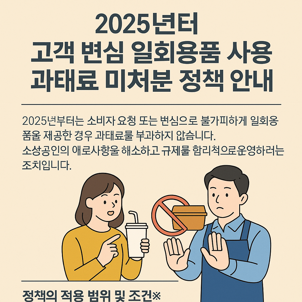 일회용품 사용 관련 사진