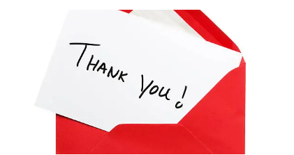 thank you letter
