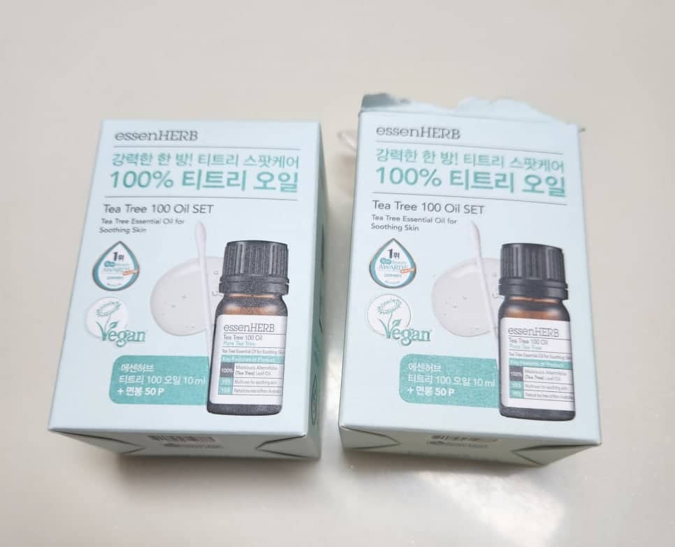 에센허브 티트리 100 오일