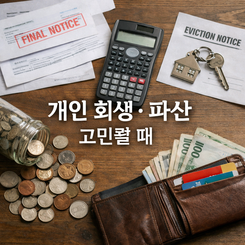 관악구 생활비 압박 속 개인 회생 파산을 고민하실 때, 마음이 먼저 무너지지 않게