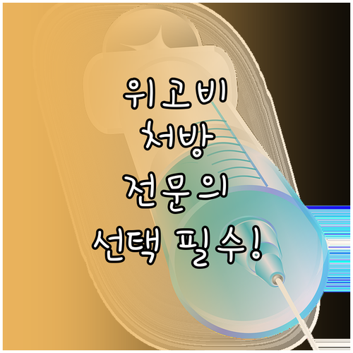 위고비 주사 처방 안전하게 받는 법 ..