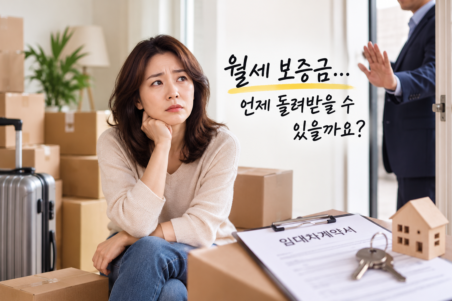 보증금 돌려받기