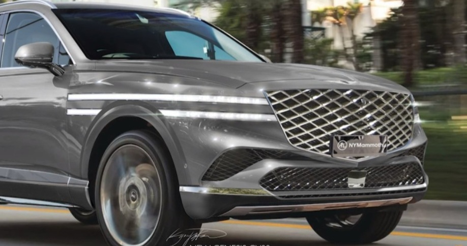 GV80 페이스리프트 스파이샷