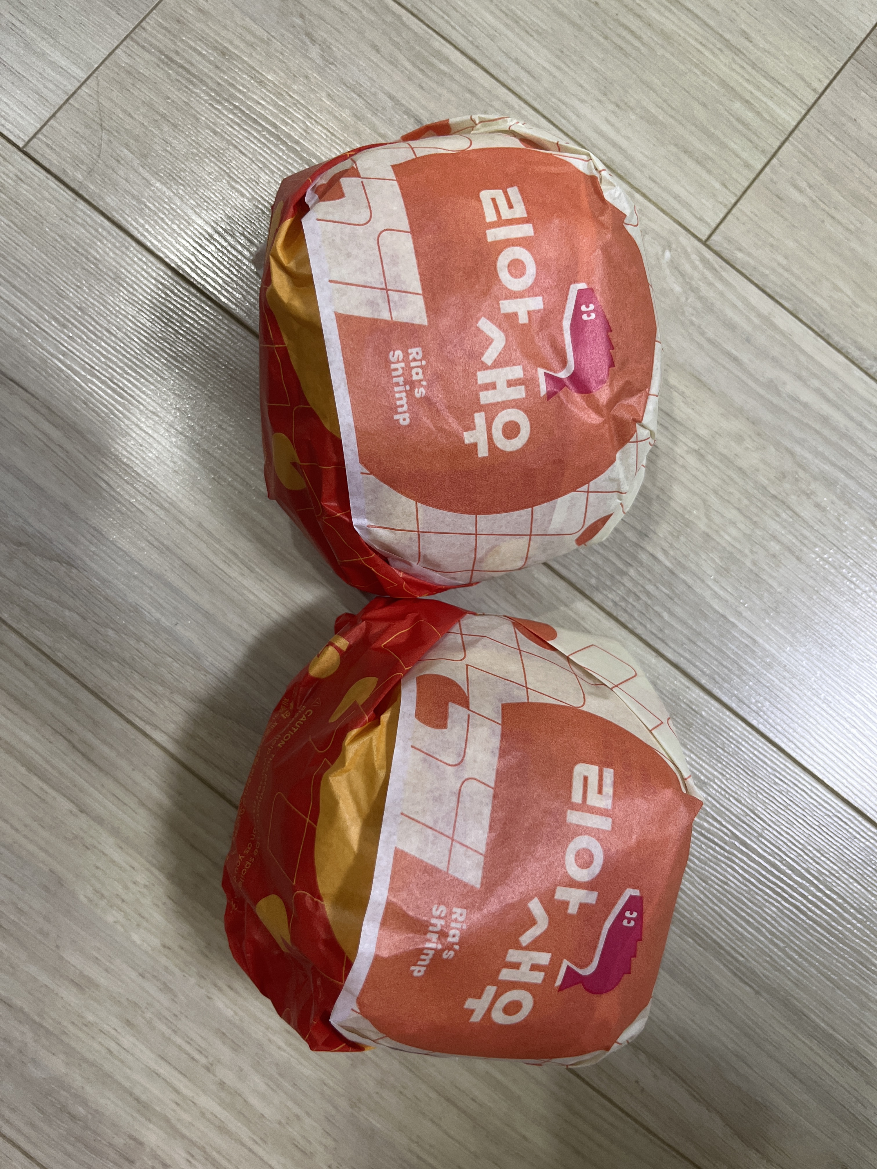 롯데리아 리아새우버거