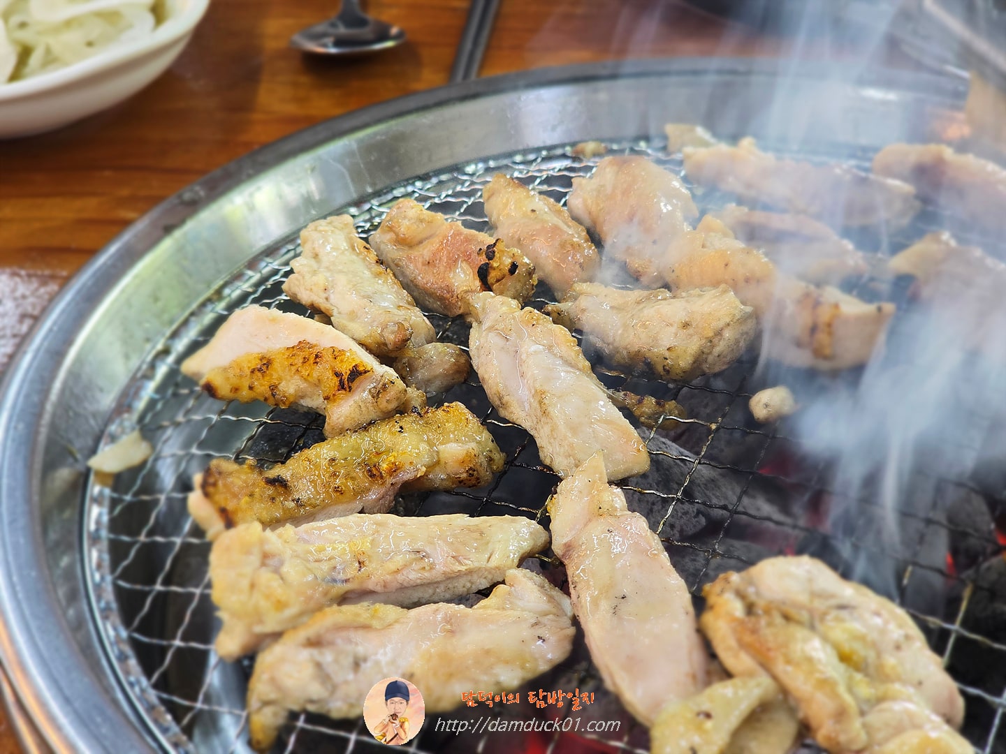 숯불생닭갈비