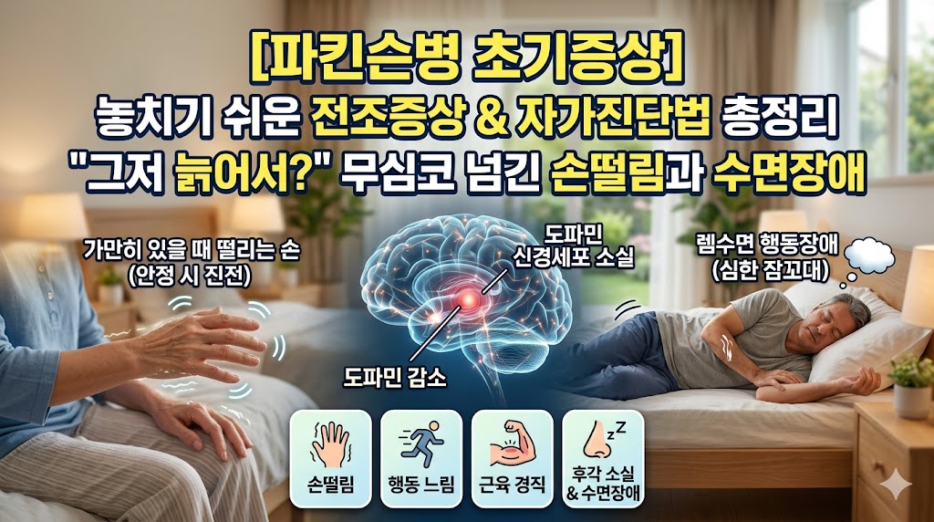 파킨슨병 초기증상